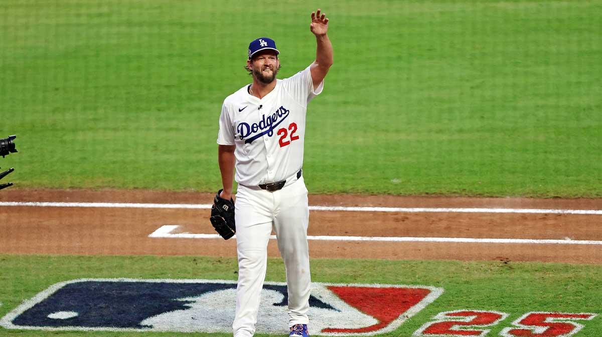 Mic Nokļuva Dodgersa Clayton Kershaws Jershawighs Jabshawe Mlb All -Star Game - Yahoo