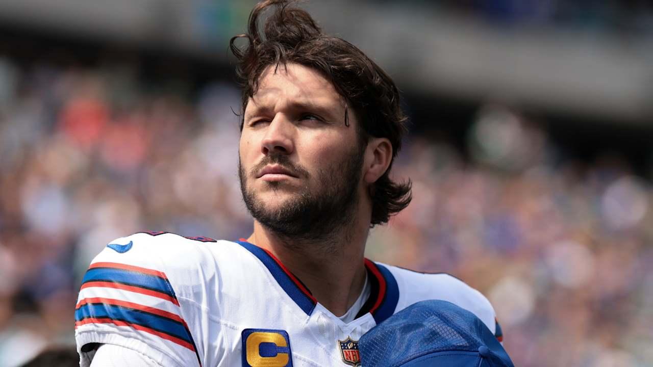 Josh Allen shakes the blood of the blood in the blog out of Bills and wins the jet.