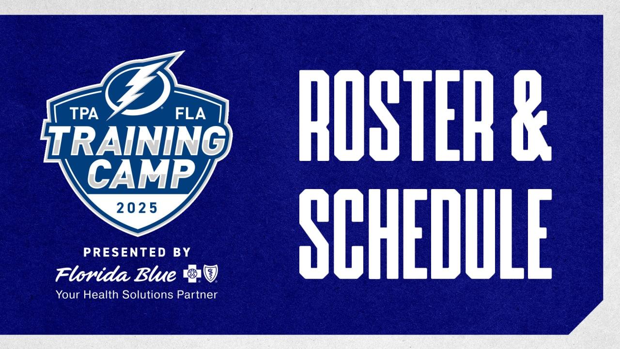 Lightning Advantage Roster & Design for training camp, submitted by Florida Blue...