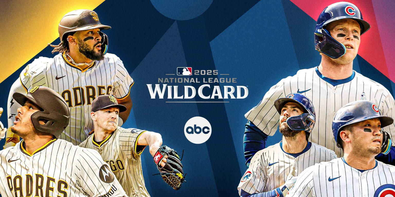 When is the Padres vs. Cubs NL Wild Card Series Game 1?Date, Time, Alignment