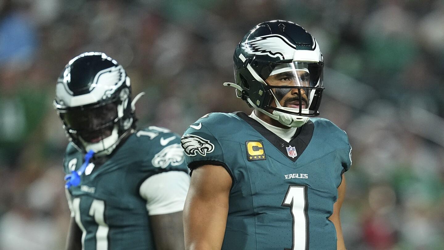 Eagles A.J.brown, Jalen Hurts - can maintain personal potential between NBC sports