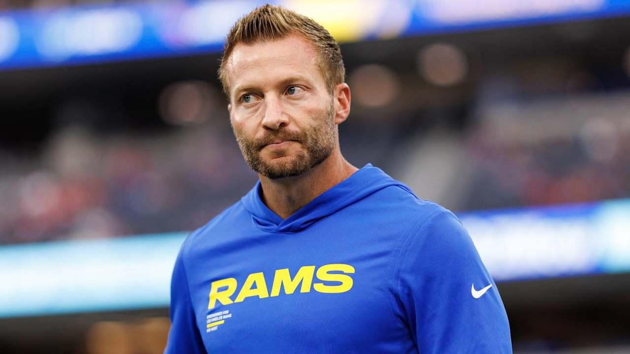 Rams coach Sean Mcvay Sean Mcvay