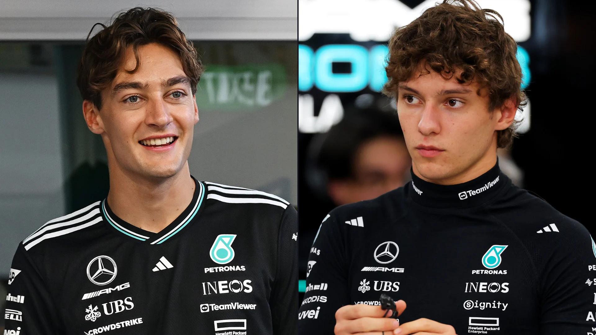 George Russell and Kimi Antonelli confirm 2026 transfer to Mercedes