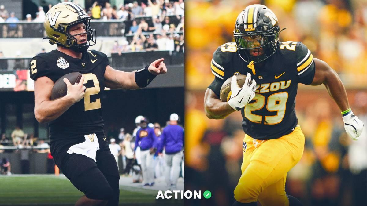 Vanderbilt vs Missouri Picks Parlay 2 bets for Saturday October 25