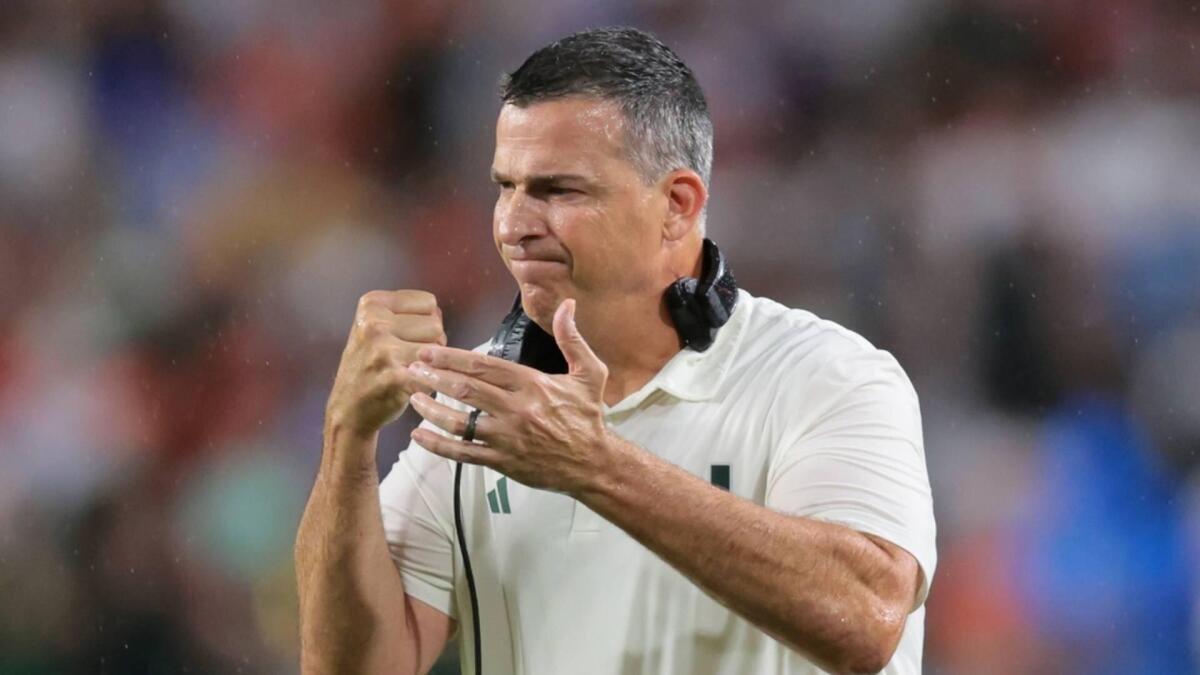 For the second year in a row, Mario Cristobal spoiled the reliable CFP lineup in Miami - CBS Sports