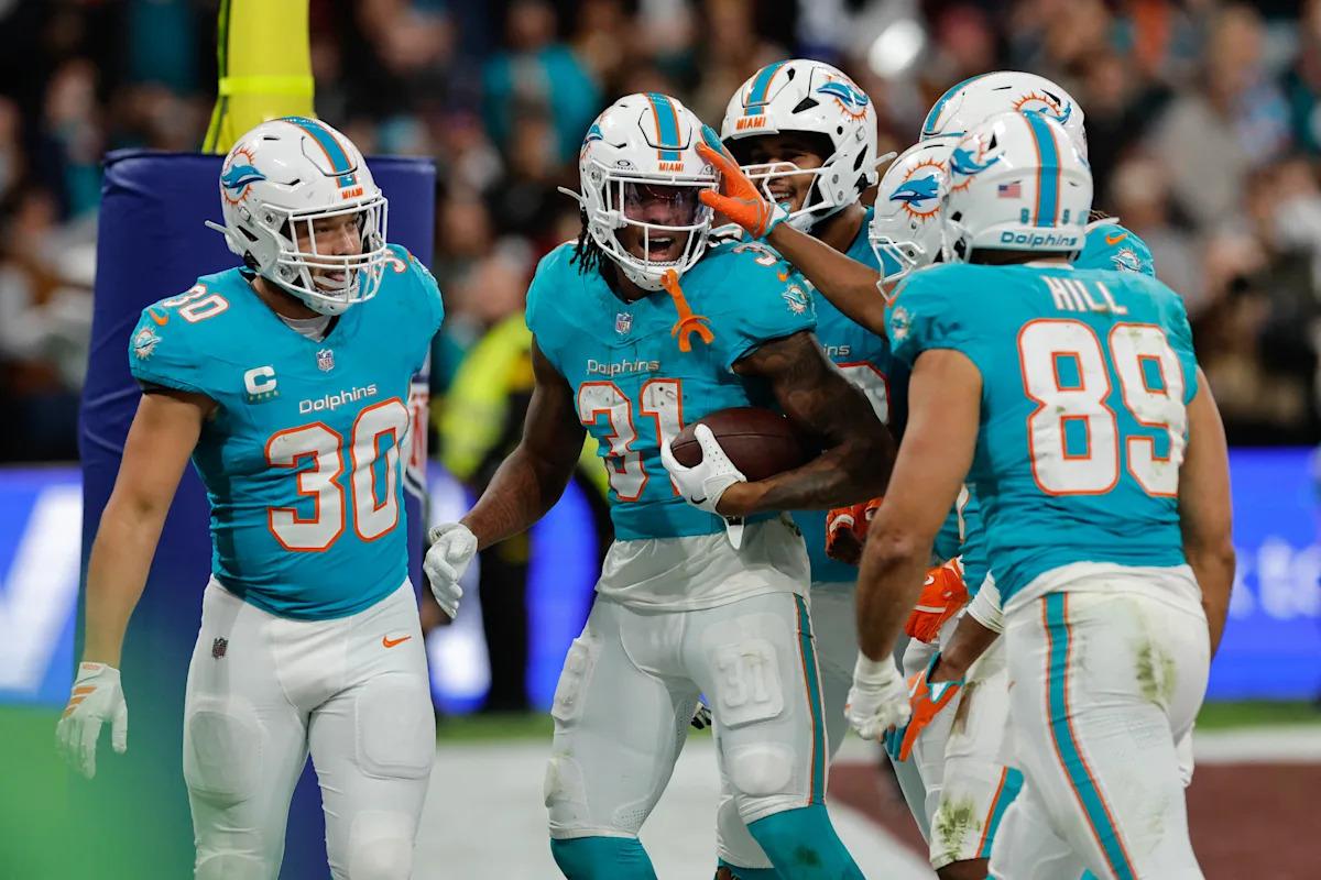 Commanders beat Dolphins in OT in Madrid after INT, both teams scoreless at end of regulation - Yaho...