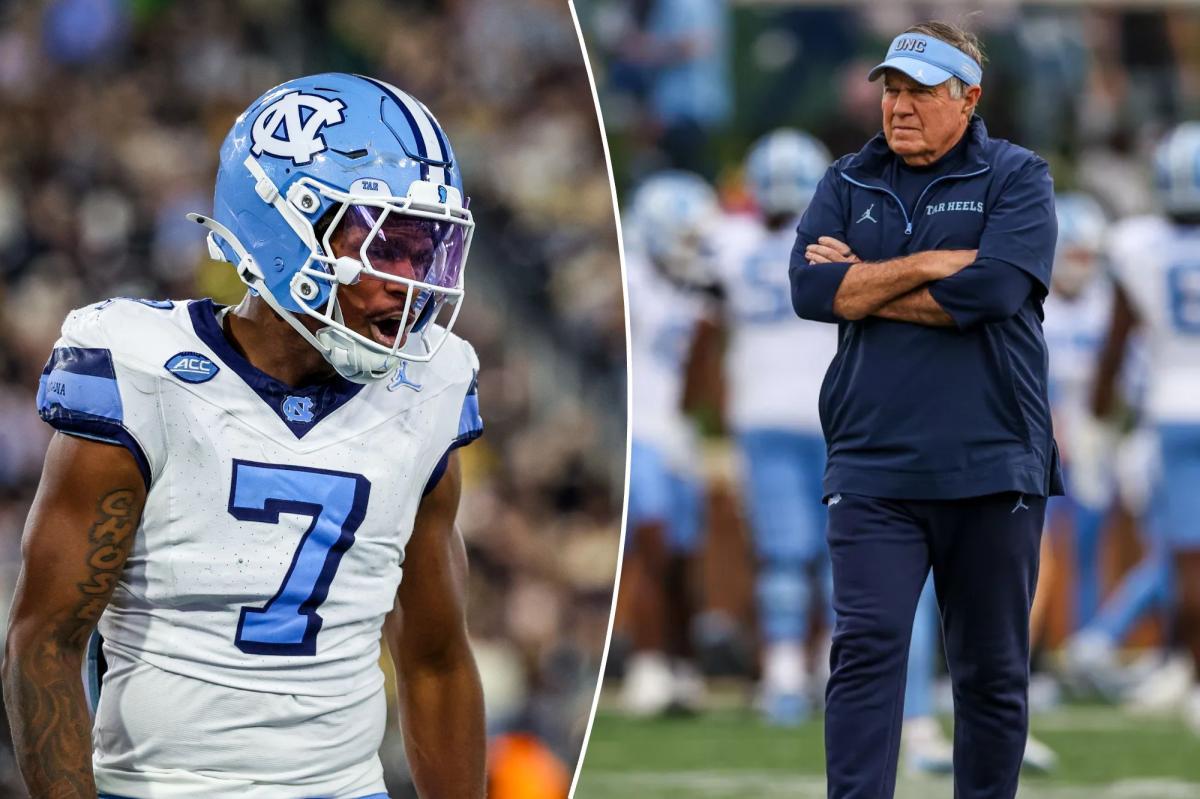 North Carolina loses first game since Bill Belichick included Giant Rumors |New York Post