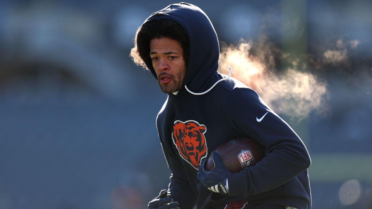 Bears consider shutting down WR Rome Odunze to help recovery -