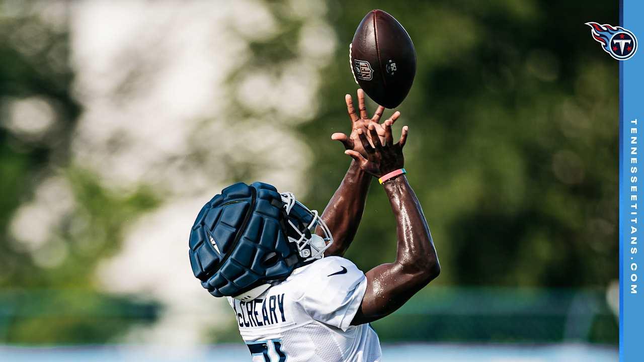 Titanium -Sightings on Wednesday when the team completed the first weekly training camp