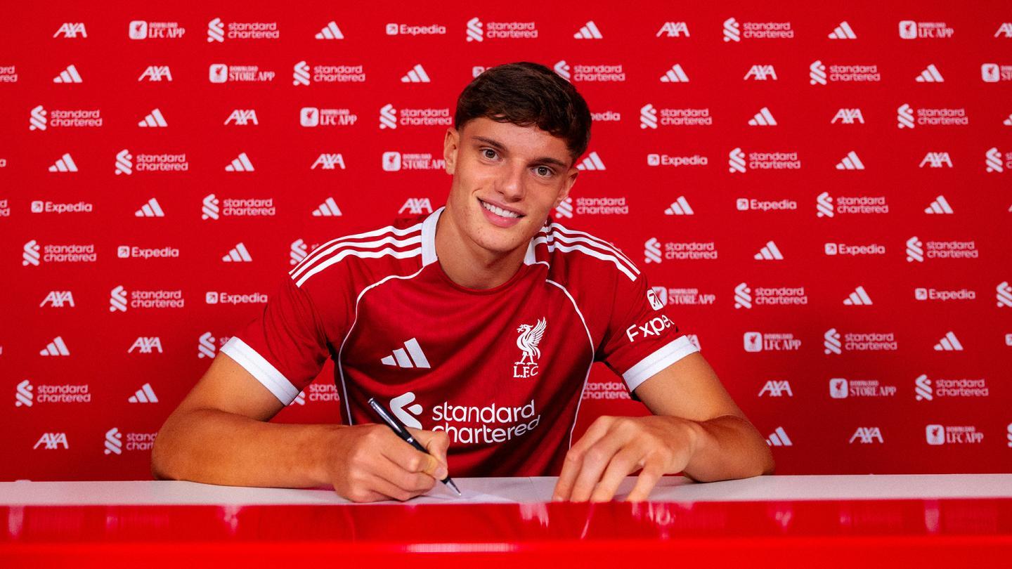 Full Liverpool Signature FC Parma of Geoani Leone - Liverpool FC